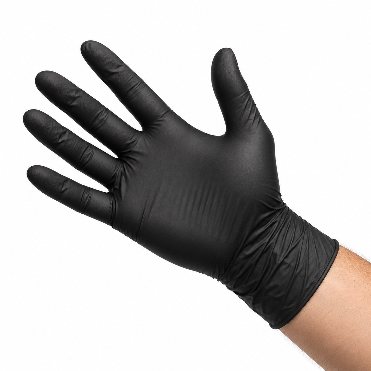 Zwarte nitril handschoenen – 100 stuks